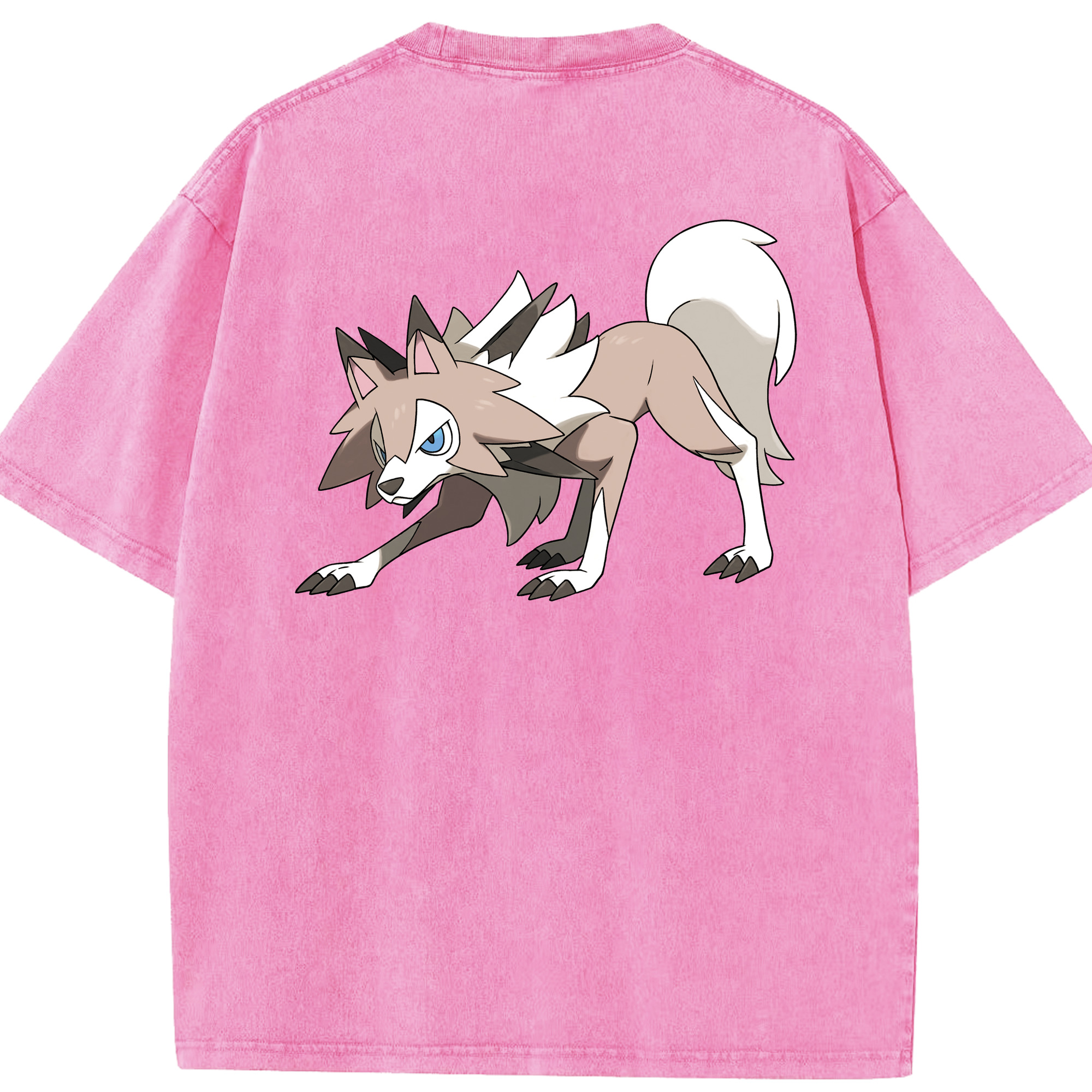 （画像用） ポケットモンスター Pokémon 綿100% ヴィンテージ風 半袖Tシャツ（背面プリント）
